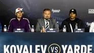 Kovalev and Yarde meet at a presser (photos + video)