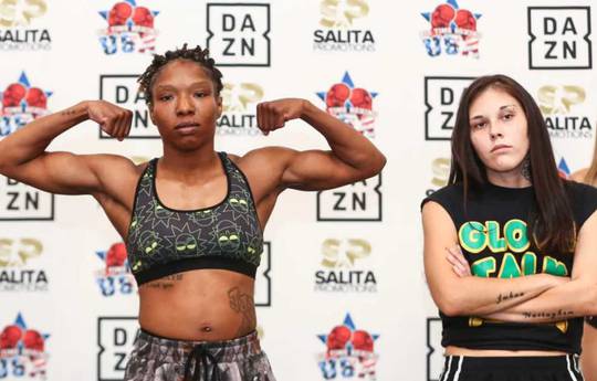 Wann ist Jasmine Hampton gegen Midajah Rogers heute Abend? Ringwalks, Zeitplan, Streaming-Links