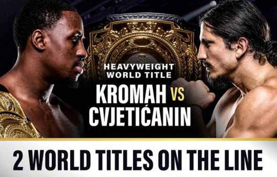 Mory Kromah vs. Milos Cvjeticanin bei Glory Collision 9: Rotterdam wird zum Härtetest im Schwergewicht