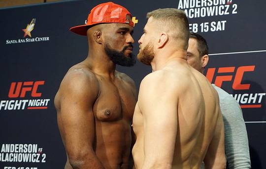 UFC Fight Night 167: результаты взвешивания