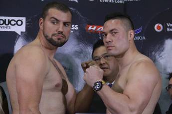 Cojanu outweighs Parker by 29 pounds