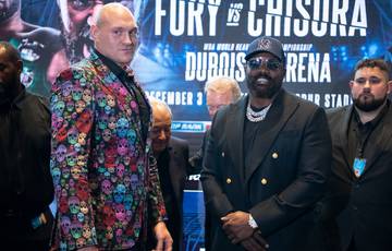 Fury: "Always promised Chisora ​​we'd fight a third time"
