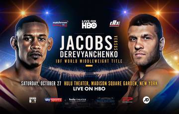 Jacobs vs Derevyanchenko. Where to watch live