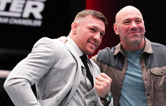 White explained why McGregor's return is being delayed