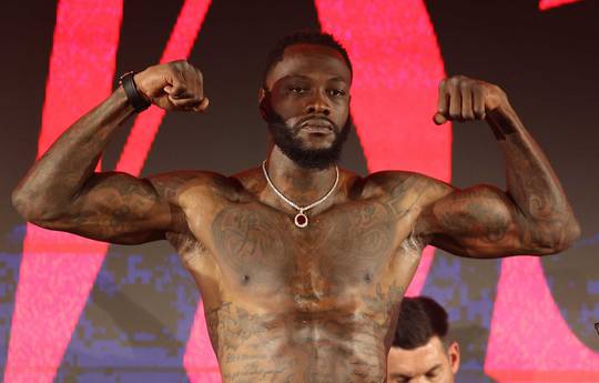 Wilder hat vor seinem Kampf gegen Herndon 102 kg gewogen