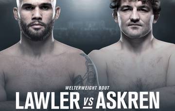 Askren debuts in UFC in a fight with Robbie Lawler