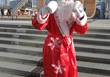 Виктор Постол в костюме Деда Мороза