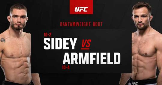 A quelle heure est l'UFC Fight Night 246 ce soir ? Sidey vs Armfield - Heures de début, horaires, carte de combat