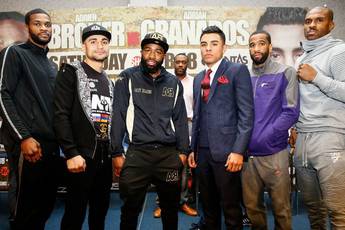 Adrien Broner, Adrian Granados - Face Off at Final Presser