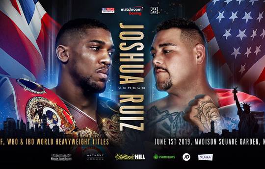 Joshua vs Ruiz Jr. officially on June 1