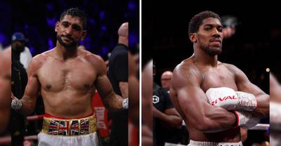 Amir Khan enthüllt überraschenden Favoriten für das Duell zwischen Joshua und Wild: "Er ist im Vorteil"