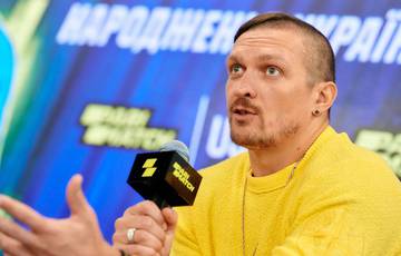Usyk: "Thank you all for your support and we continue to bring victory together"
