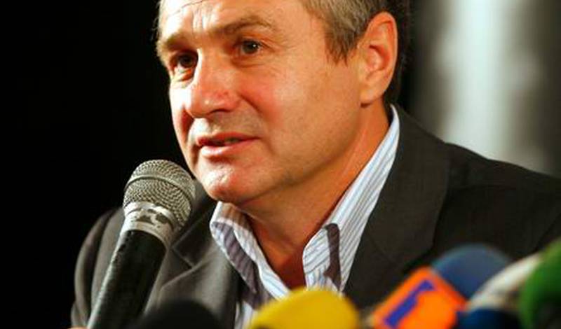 Виктор Демченко на пресс-конференции в Харькове
