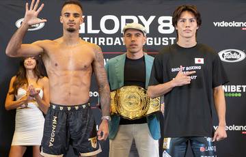 Glory 87 weigh-in results
