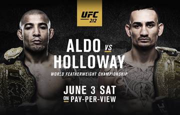 UFC 212: Альдо – Холлоуэй. Прямая трансляция, где смотреть онлайн