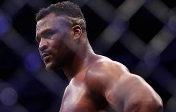 Ngannou showed his current form a month before the fight with Fury (PHOTO)