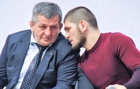 Khabib on condition of his father