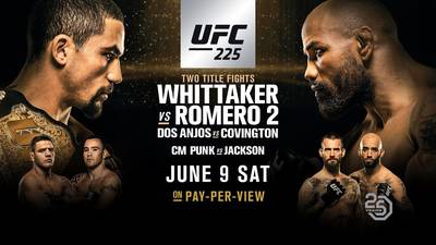 UFC 225: Whittaker vs Romero 2. Where to watch online