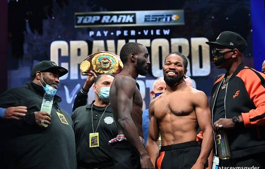 Crawford and Porter make weight