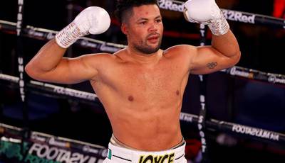 Joyce stopped Hammer in the fourth round