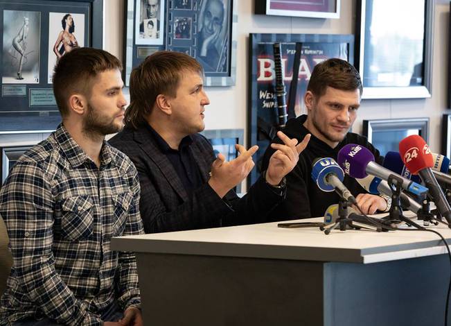 Пресс-конференция накануне турнира 20 апреля в Киеве (фото)