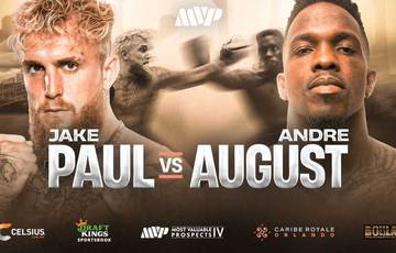 Jake Paul vs. Andre August: ver online, link para transmissão