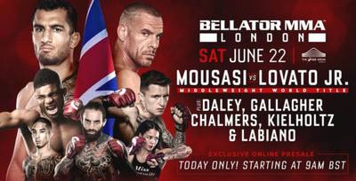 Bellator London Mousasi vs. Lovato: где смотреть, ссылки на трансляцию