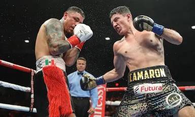 Cepeda defeated Diaz in a spectacular fight