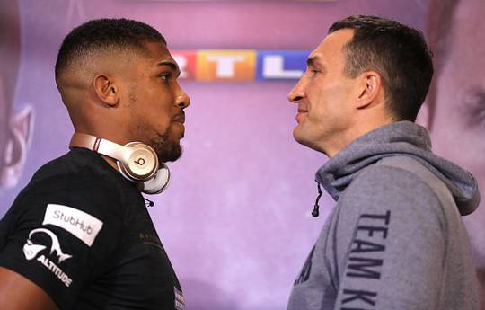 Joshua vs. Klitschko Final Press Conference