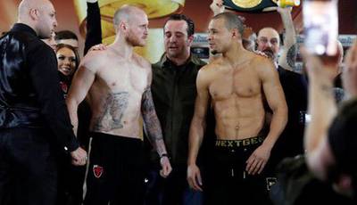 Groves and Eubank make weight