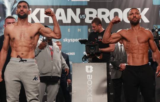 Khan and Brook weigh in