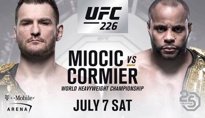 UFC 226: Miocic - Cormier. Where to watch live