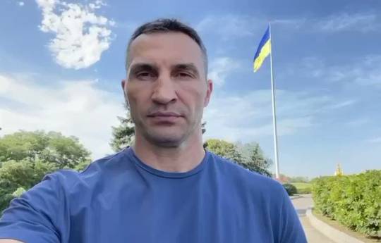 Wladimir Klitschko: "Freedom is not given just like that"