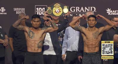 What time is Mark Magsayo vs Eduardo Ramirez tonight? Ringwalks, schedule, streaming links