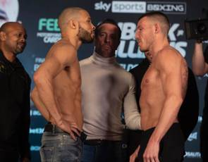 Eubank-Williams, Shields-Kozin. Resultados de pesaje