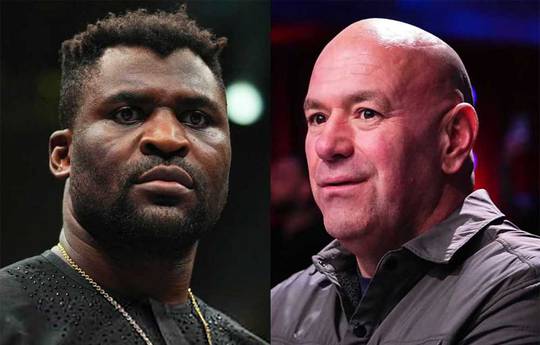 Ngannou reagierte auf Whites Worte