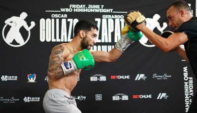 How to watch the Oscar Collazo vs Gerardo Zapata weigh in: Date, time, live stream