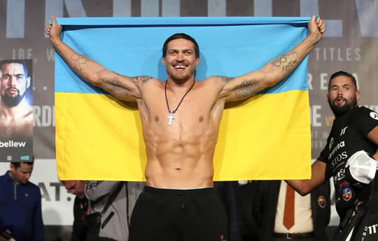 Forbes put Usyk on the first place among the boxers with the best financial potential