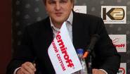 Александр Красюк на пресс-конференции в Черкассах перед турниром 20 ноября в ДС "Будивельник"