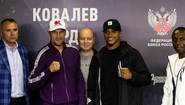 Ковалев и Ярд встретились на пресс-конференции (фото + видео)