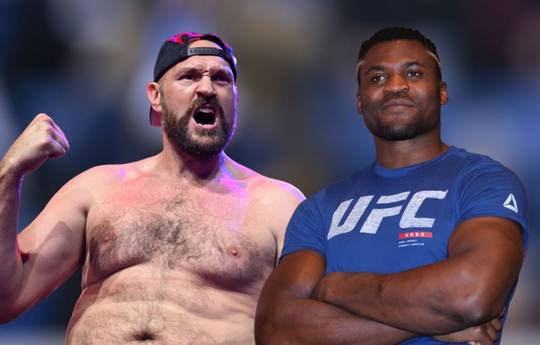 Fury will try to knock out Ngannou in the first round
