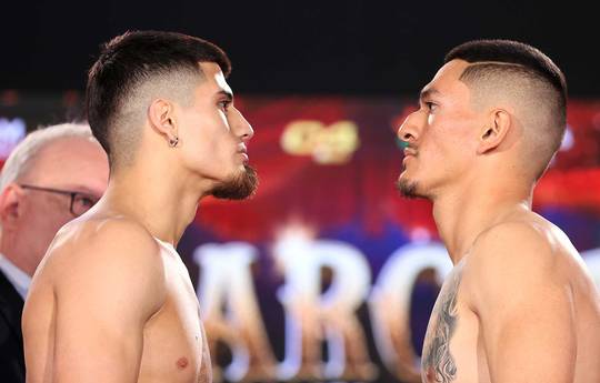 What time is the Alan Garcia vs Tomas Ornelas fight tonight? Start time, ring walks, running order