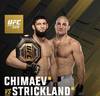 Chimaev und Strickland leiten das UFC 328 Turnier