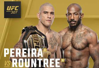 UFC 307 - Betting Odds, Prediction: Pereira vs Rountree