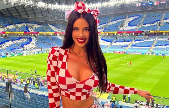 Der sexieste Fan der Fußballweltmeisterschaft 2022 gestand ihre Liebe zum ukrainischen Boxer