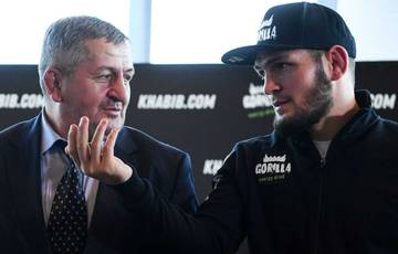 Khabib: "The thing I miss the most is my father's advice."