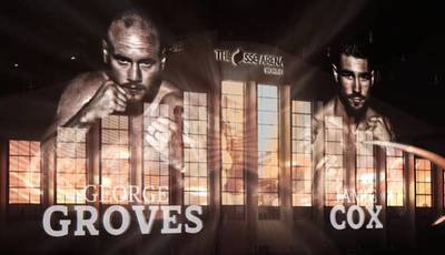 Groves vs Cox. Where to watch live