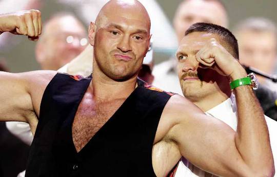Fury turned to Usyk: "I'm coming for you!"