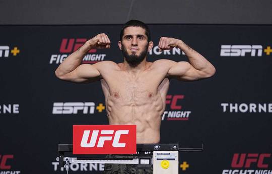 Burns glaubt, dass Makhachev ein Weltergewichtler ist, der sich mit Gewichtsreduzierung umbringt