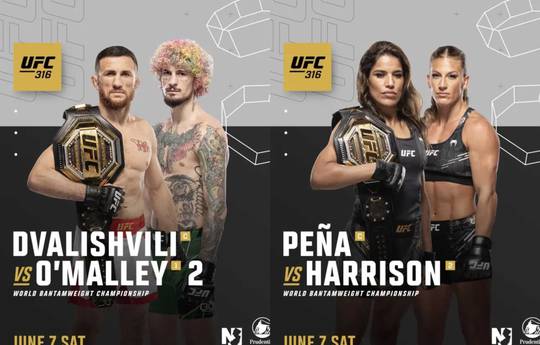 UFC 316: кард турнира